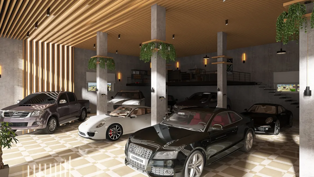 Car Gallery 1 3d design renderings