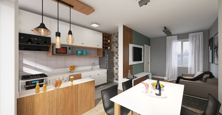 Cintia House 3d design renderings