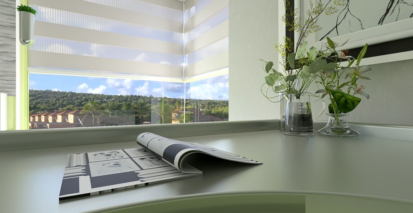 Softly Summer Interior Design Render