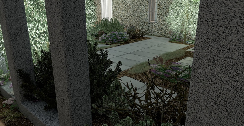 Softly Summer Interior Design Render