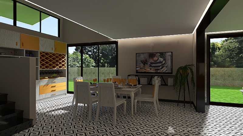 villa paradise 3d design renderings