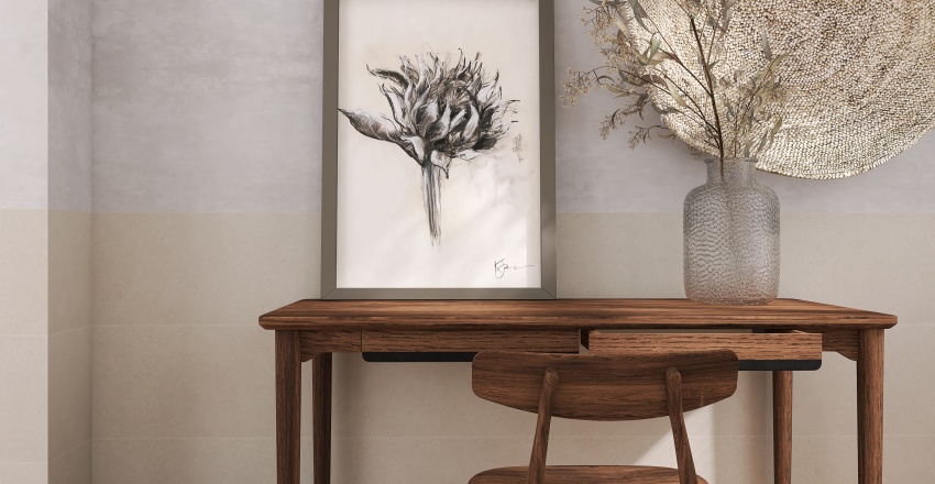 Modern | GREEN N' LEATHER | WoodTones 3d design renderings