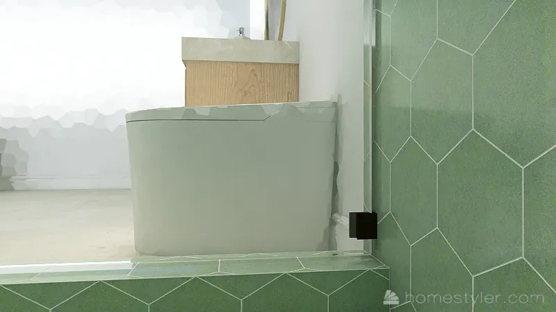 Bathroom Shower 3d design renderings