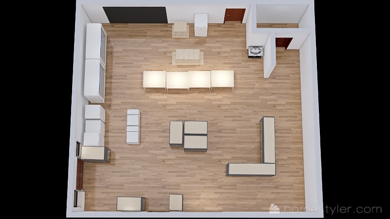 food pantry 3d design renderings