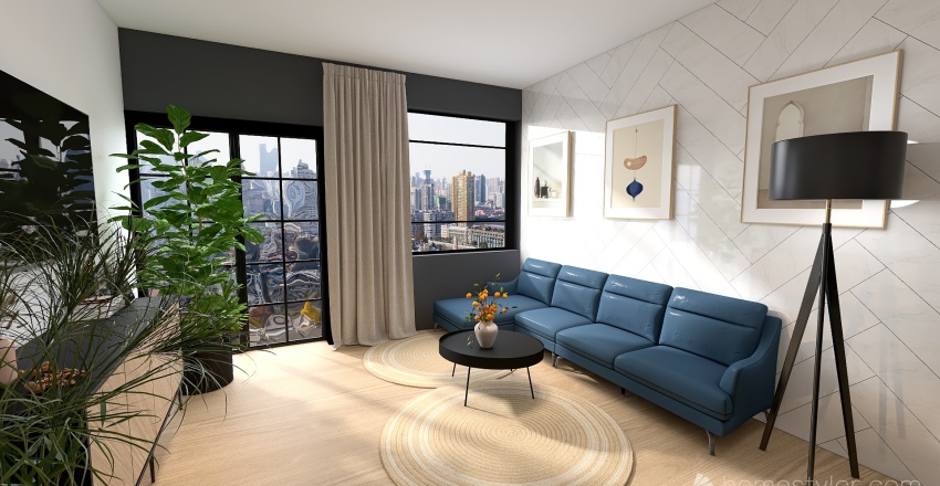 mieszkanie1 3d design renderings