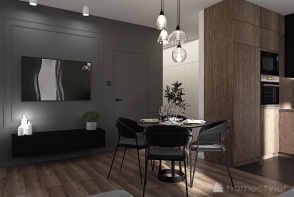 Mieszkanie - Sylwia Design Rendering