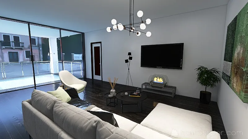 Japanese Modern Home 3d design renderings