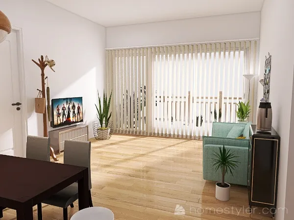 LivingDiningRoom 3d design renderings