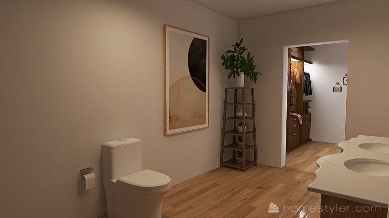 LA Apartment 3d design renderings