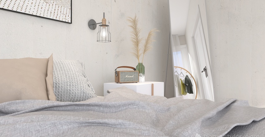 Waking up in the city 3d design renderings