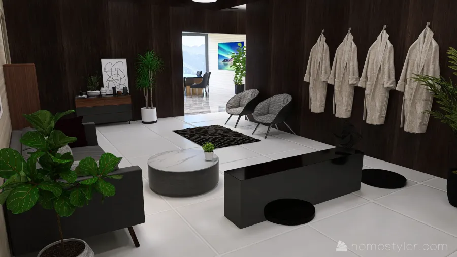 habitación de hotel 10,000 pesos. 3d design renderings