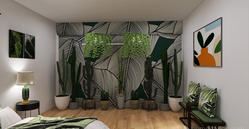 maison dans la nature 3d design renderings