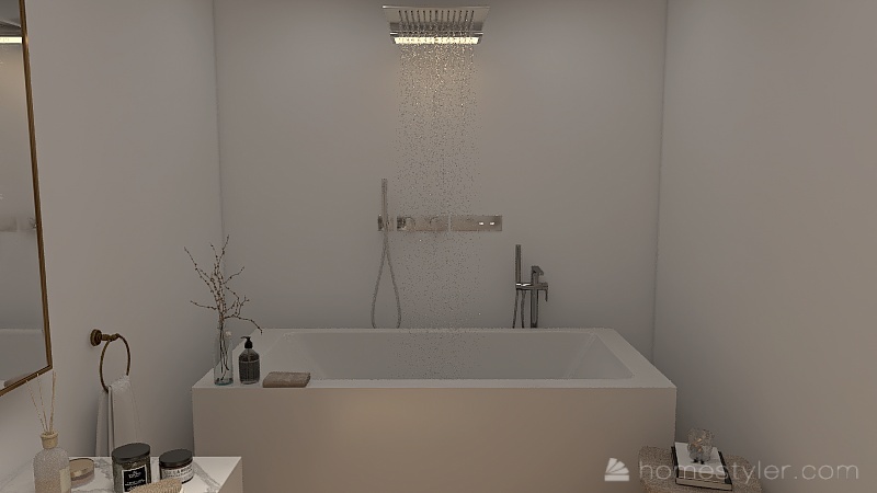 Small bungalow Interior Design Render