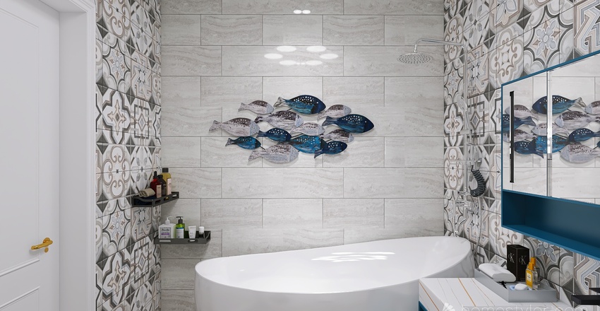 #OceanContest - A woman's heart is a deep ocean of secrets #Residential #Modern Interior Design Render