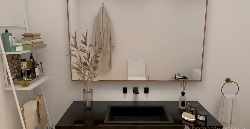 Small bungalow Interior Design Render