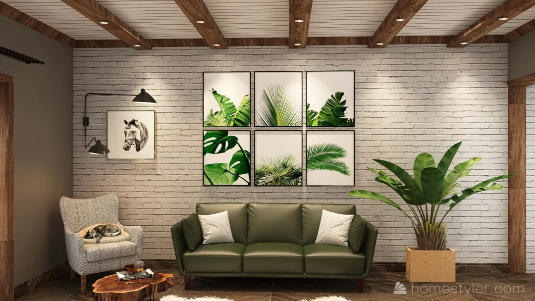 гостин зелен 41 3d design renderings