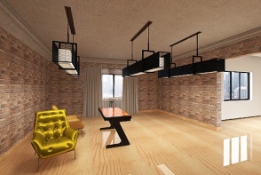 Copy of Room 2- Bold Colors and Geometry Design Rendering