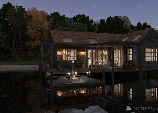 The lake house Design Rendering