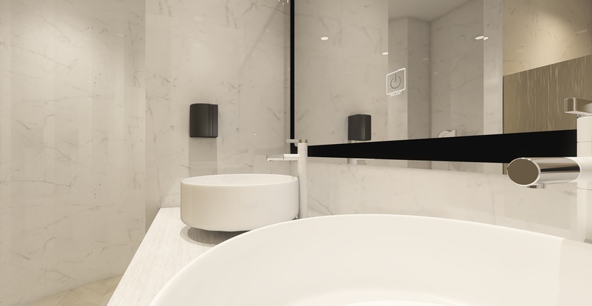 BAÑOS SANTA CLARA 3d design renderings