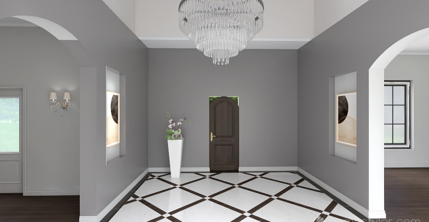 Gilbert Custom Floor 3d design renderings