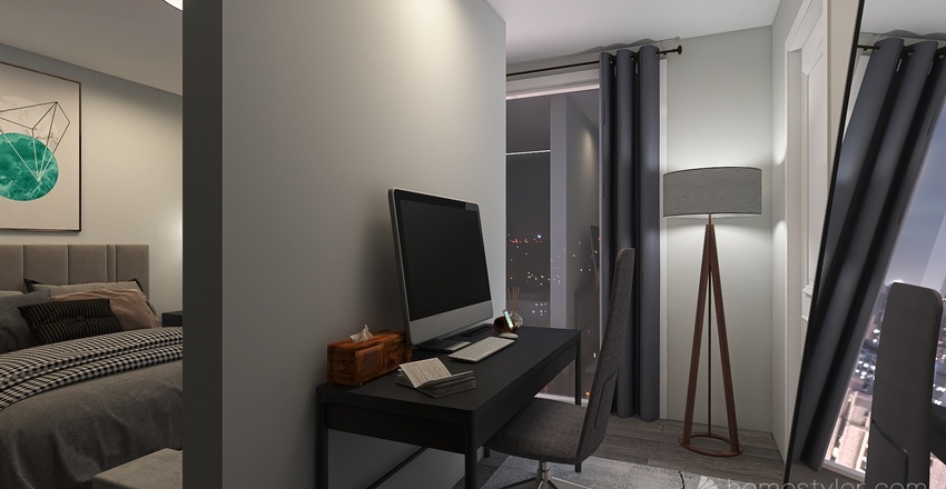 New York Apartament 3d design renderings