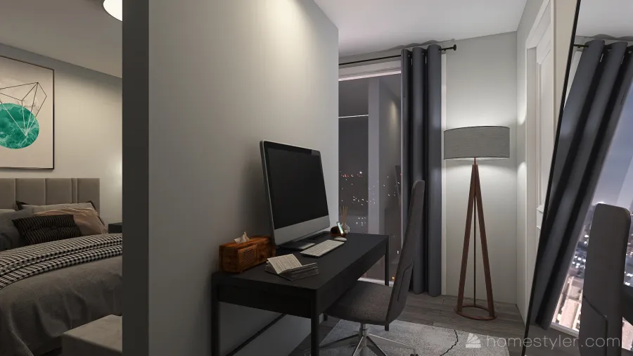 New York Apartament 3d design renderings