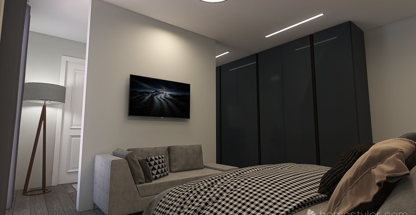 New York Apartament 3d design renderings