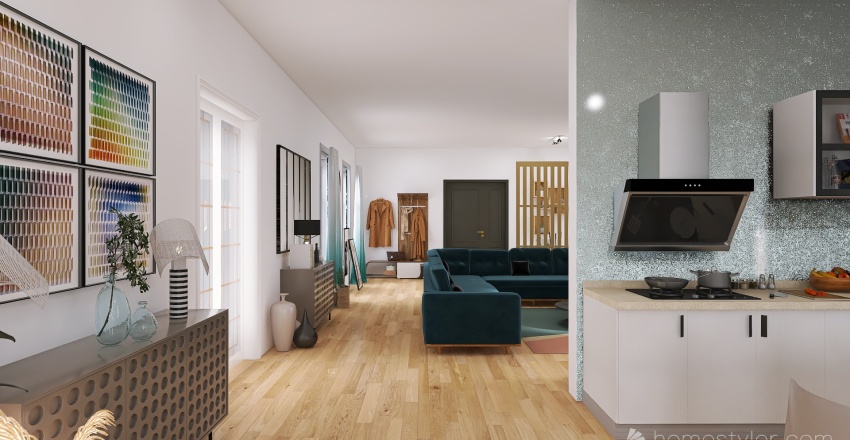 appartement 3d design renderings