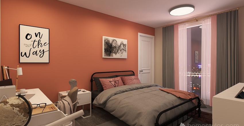 New York Apartament 3d design renderings