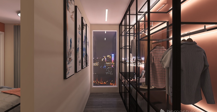 New York Apartament 3d design renderings