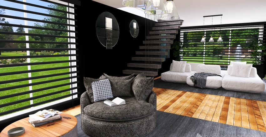 2 level home..! bedroom 3d design renderings