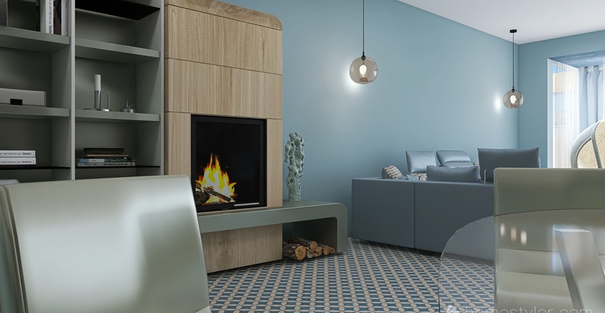 DUBROVNIK BLUES Interior Design Render