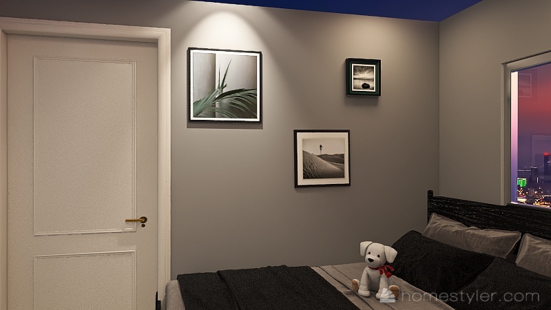 My Bedroom (Ethan) 3d design renderings