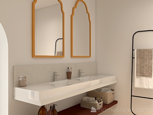 Master Bathroom 3d design renderings