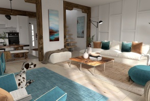 Costal Apartamento Duplex Design Rendering