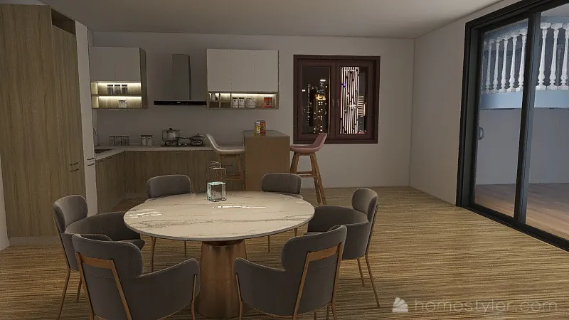 Household 3d design renderings