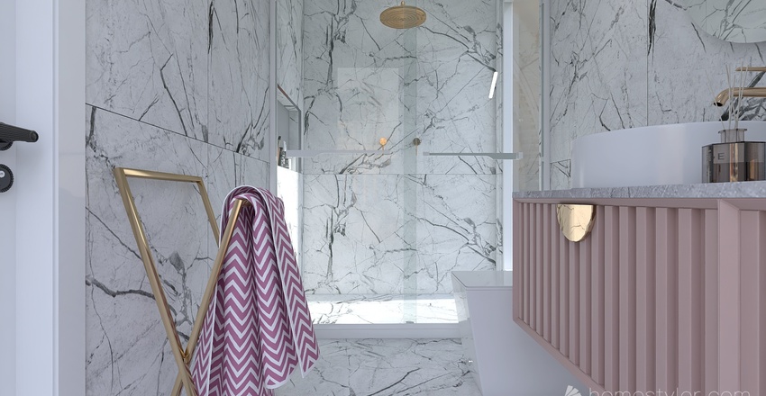 New York Apartament 3d design renderings