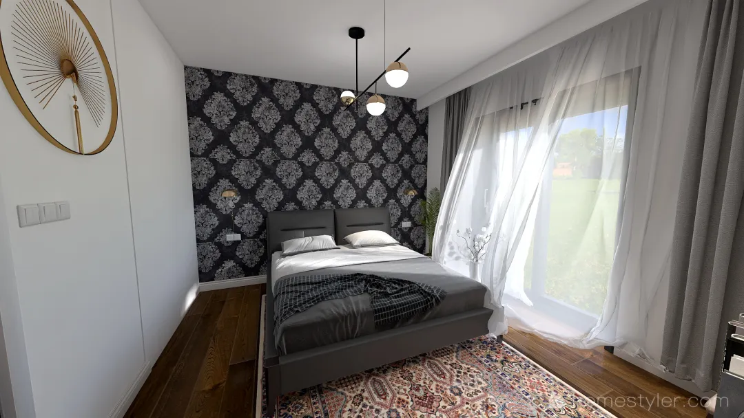 Copy of second bedroom 3d design renderings