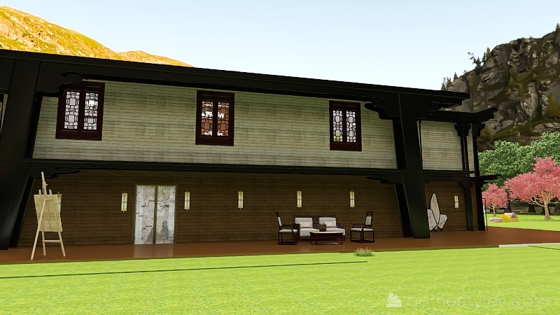 Yamanashi House 3d design renderings