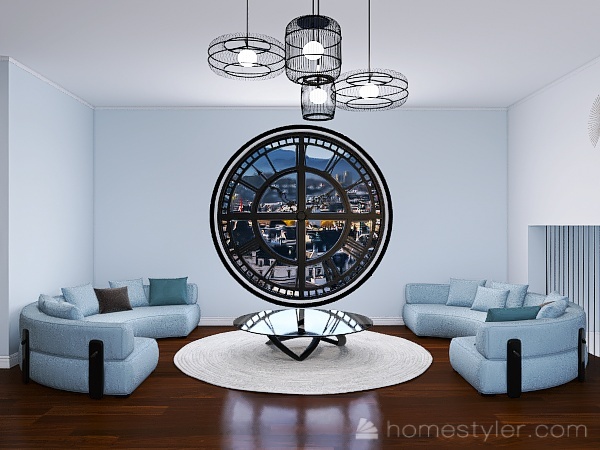 Beach House Hideaway Interior Design Render