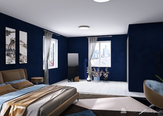 Bedroom | Closet Design Rendering