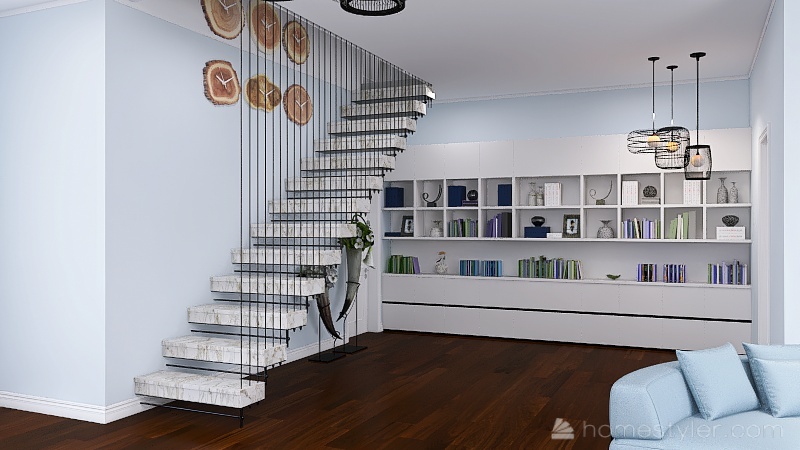 Beach House Hideaway Interior Design Render