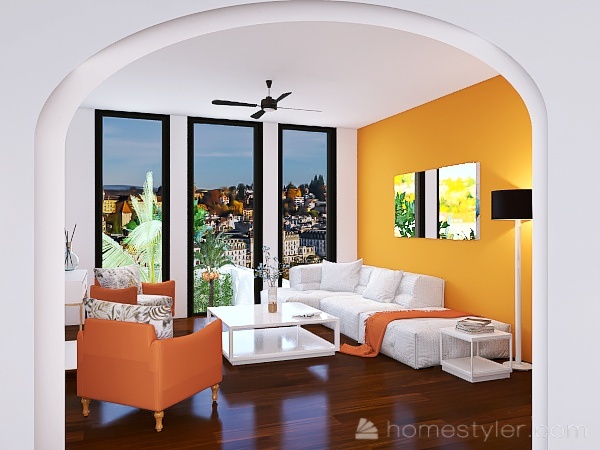 Beach House Hideaway Interior Design Render