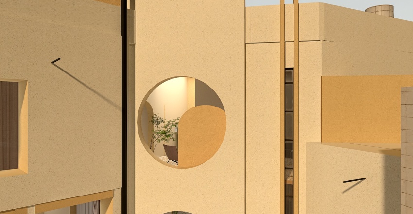 #HSDA2021Residential-Dreamscape Yellow 3d design renderings