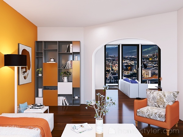Beach House Hideaway Interior Design Render