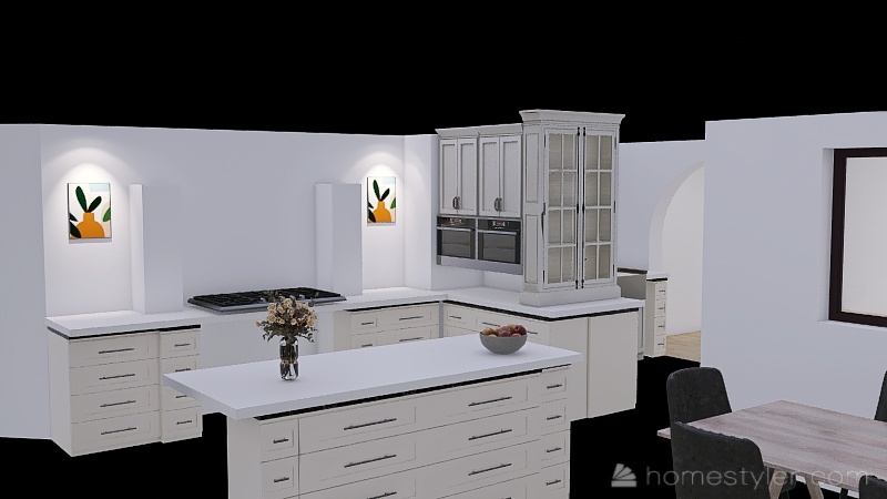Kitchen v3_3 300mm wall 3d design picture 101.99