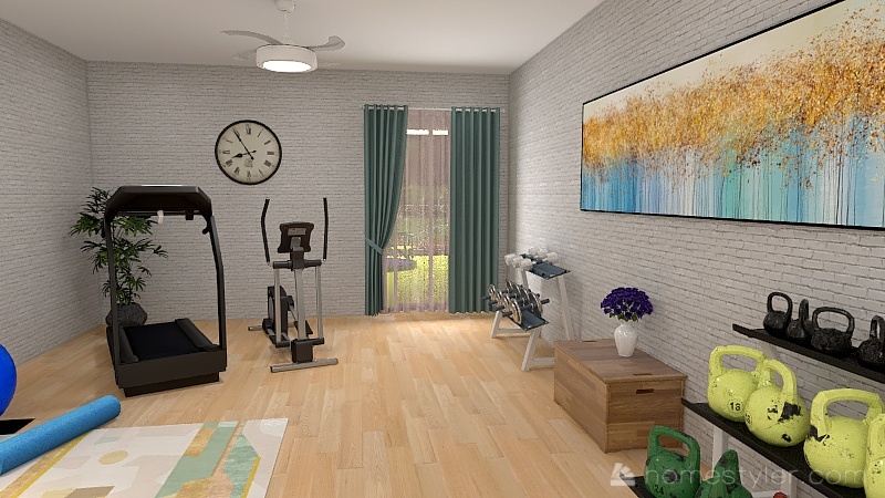 Villa indipendente su 2 livelli 3d design renderings