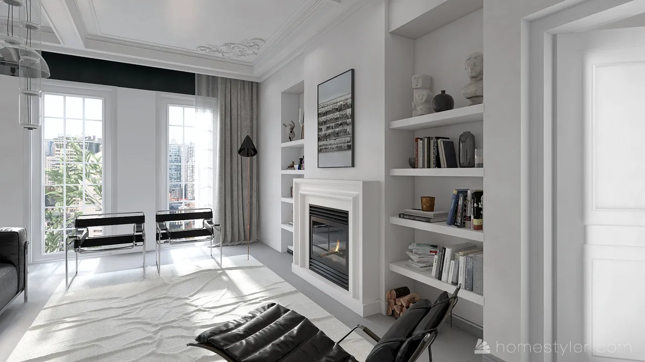 Bauhaus Style Suite 3d design renderings