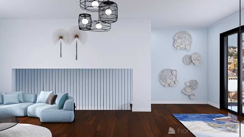 Beach House Hideaway Interior Design Render