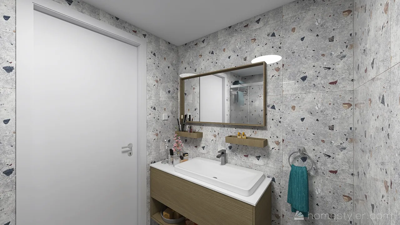 MasterBathroom 3d design renderings